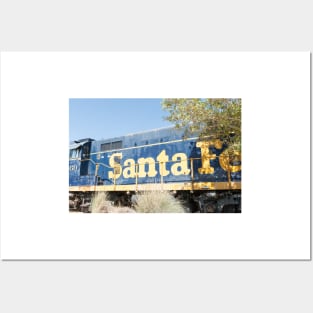 Number 60 Santa Fe train Posters and Art